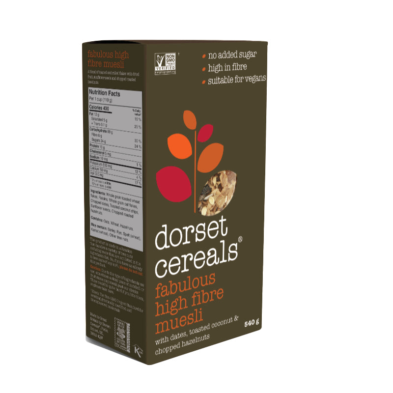 Dorset Cereals - Fabulous High Fibre Muesli - 540g