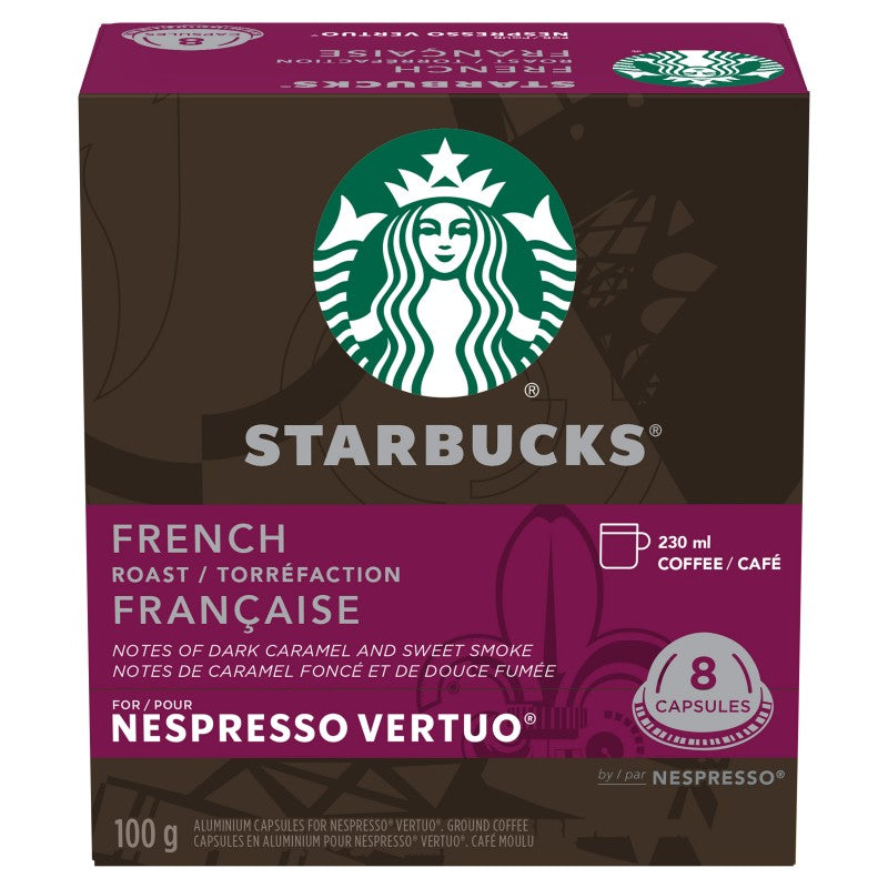 Starbucks Nespresso Vertuo - French Roast - 8s