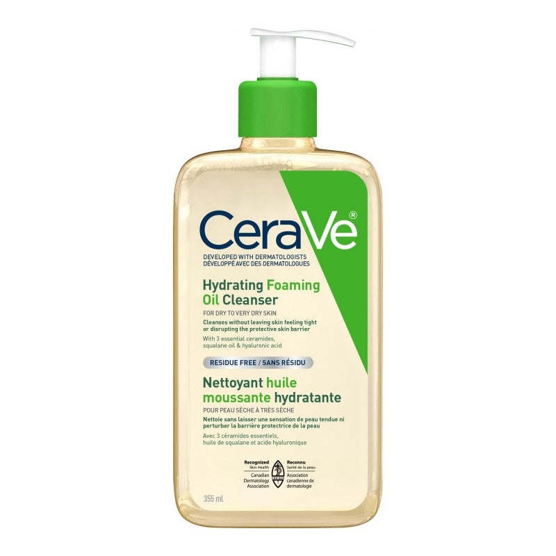 Cerave Hydrating Foaming Oil Cleanser - 355ml