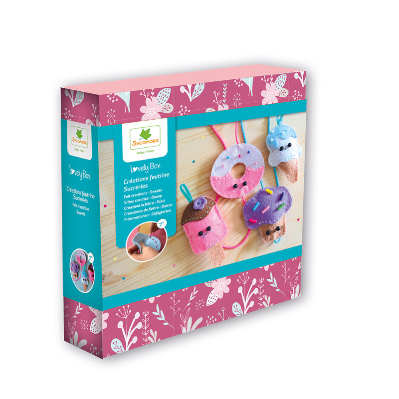 Sycomore Lovely Box Felt Creations Sweets