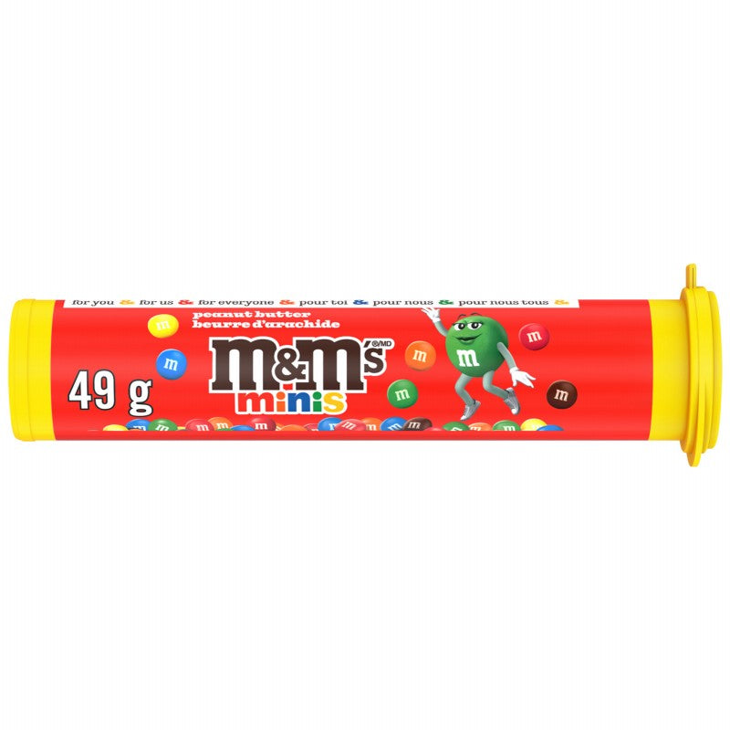 M&M’s Minis Peanut Butter Chocolate Candies - 49g