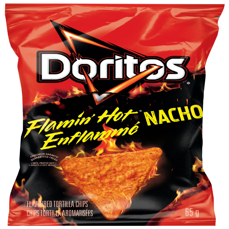 Doritos Tortilla Chips - Flamin' Hot Nacho - 65g