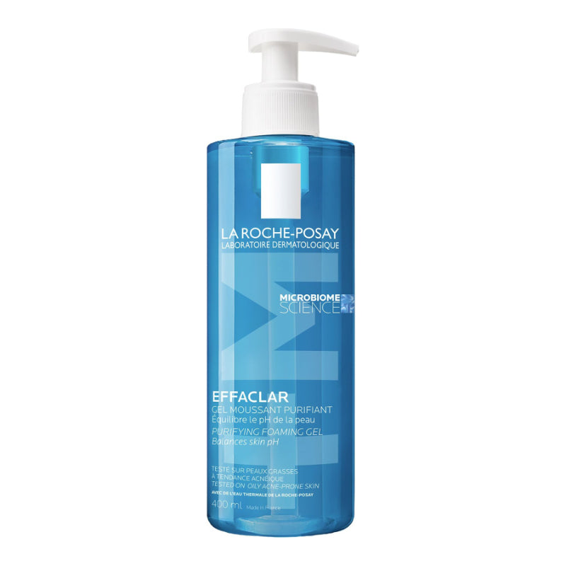 La Roche-Posay Effaclar Microbiome Science Purifying Foaming Gel - 400ml