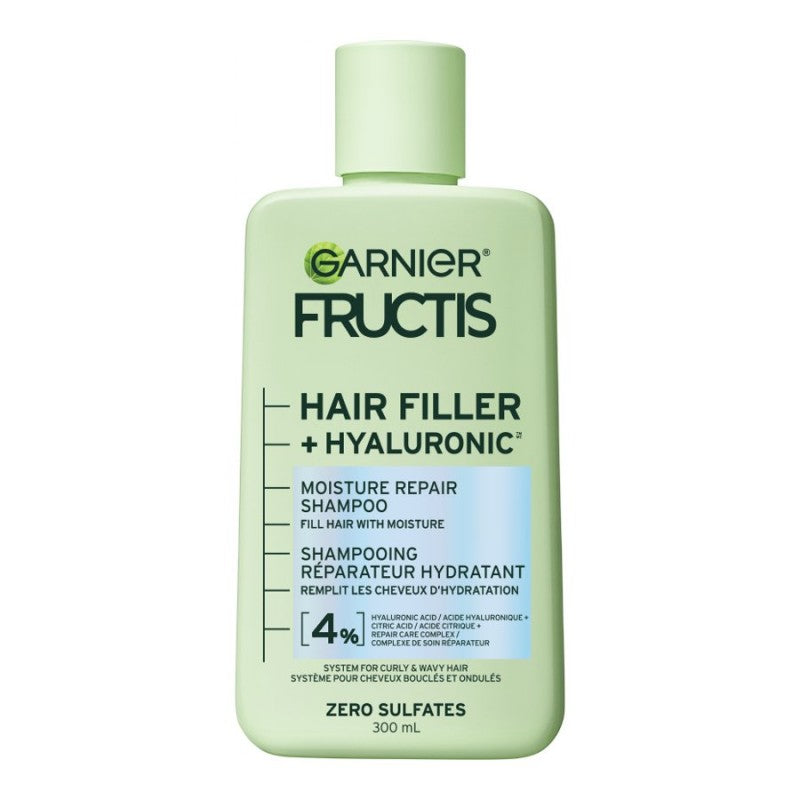 Garnier Fructis Hair Filler + Hyaluronic Moisture Repair Shampoo - 300ml