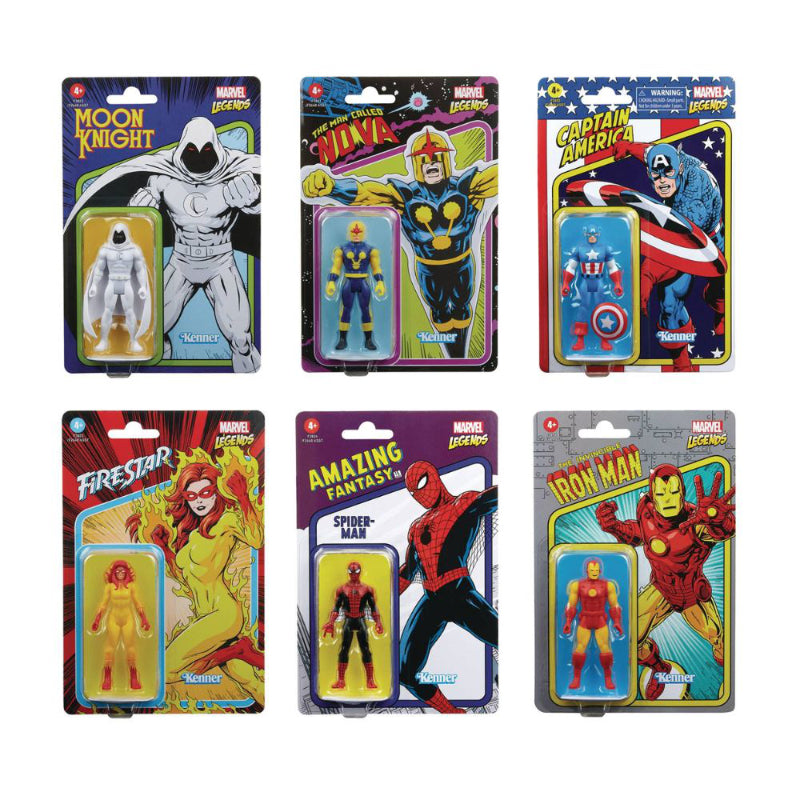 Marvel Legends Retro Action Figures - 3.75 Inch - Assorted