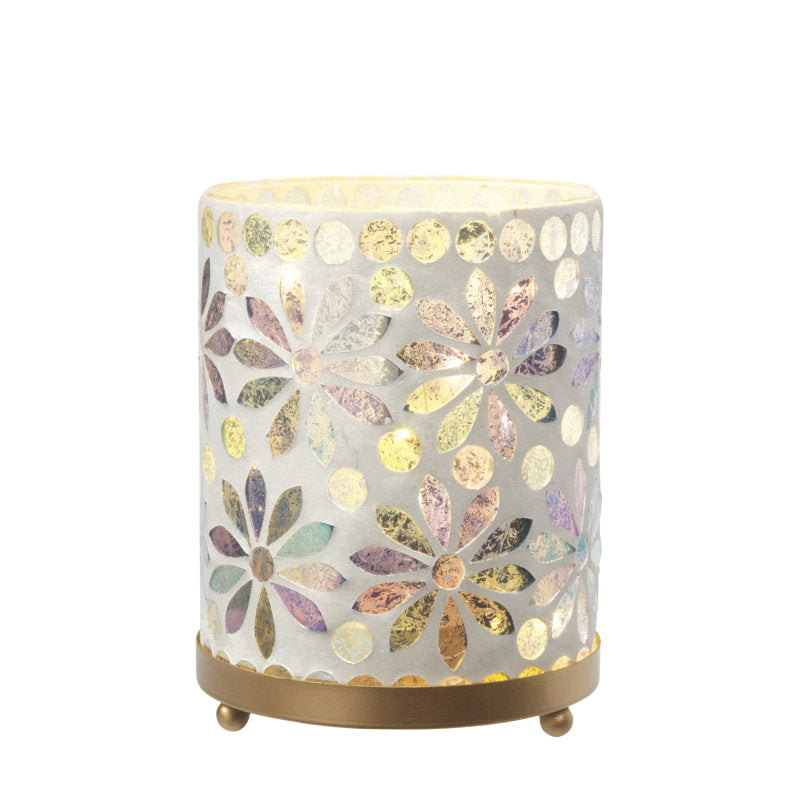 Collection by London Drugs Battery Operated Mosaic Lamp - Indigo