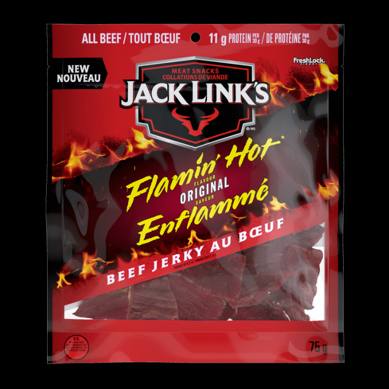 Jack Links Flamin Jerky - 75g