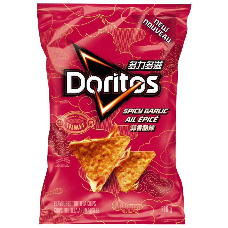 Doritos Tortilla Chips - Spicy Garlic - 210g