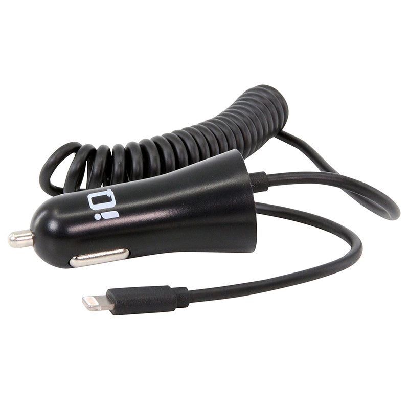 iQ USB-A &amp; Lightning Car Power Adapter - IQCLAALB - Open Box or Display Models Only