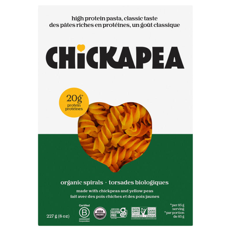 Chickapea Pasta Spirals - 227g