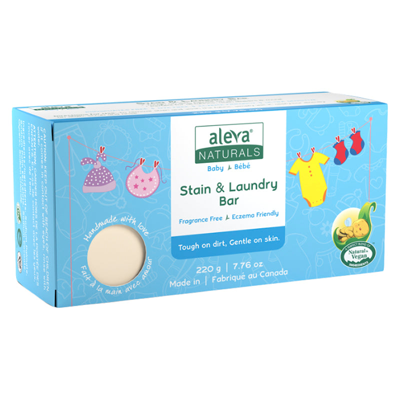 Aleva Naturals Baby Stain & Laundry Bar - 220g