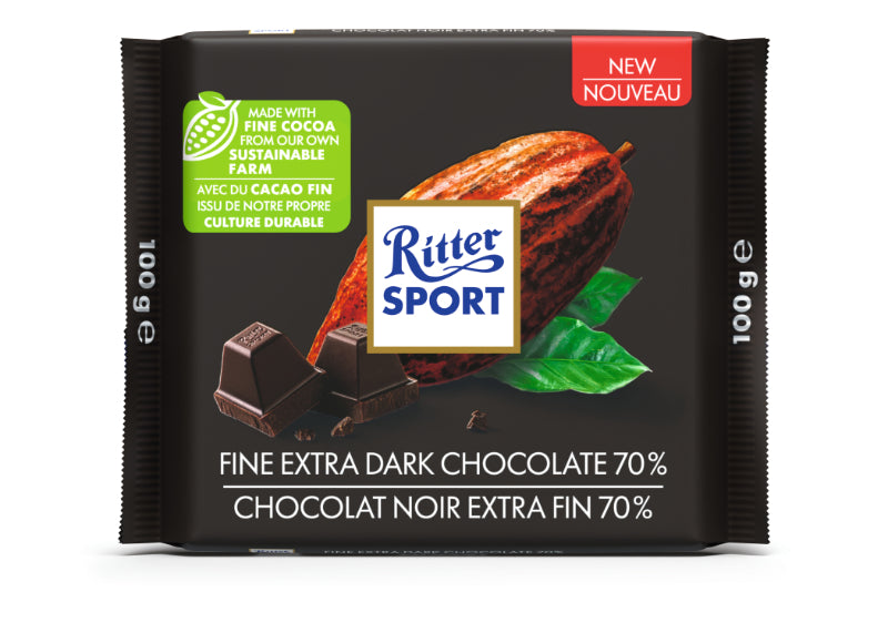 Ritter Sport 70 Extra Dark - 100g
