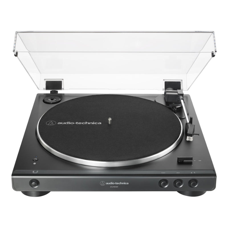 Audio-Technica Fully Automatic Wireless Belt-Drive Turntable - Black - AT-LP60XBT-BK - Open Box or Display Models Only