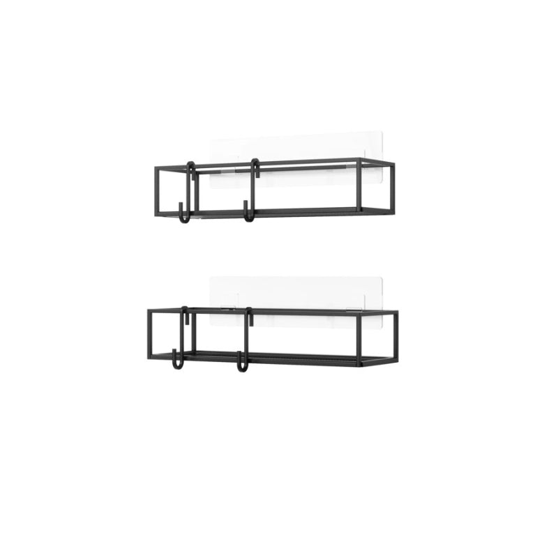 Umbra Cubiko Shower Bins - Black - 2's