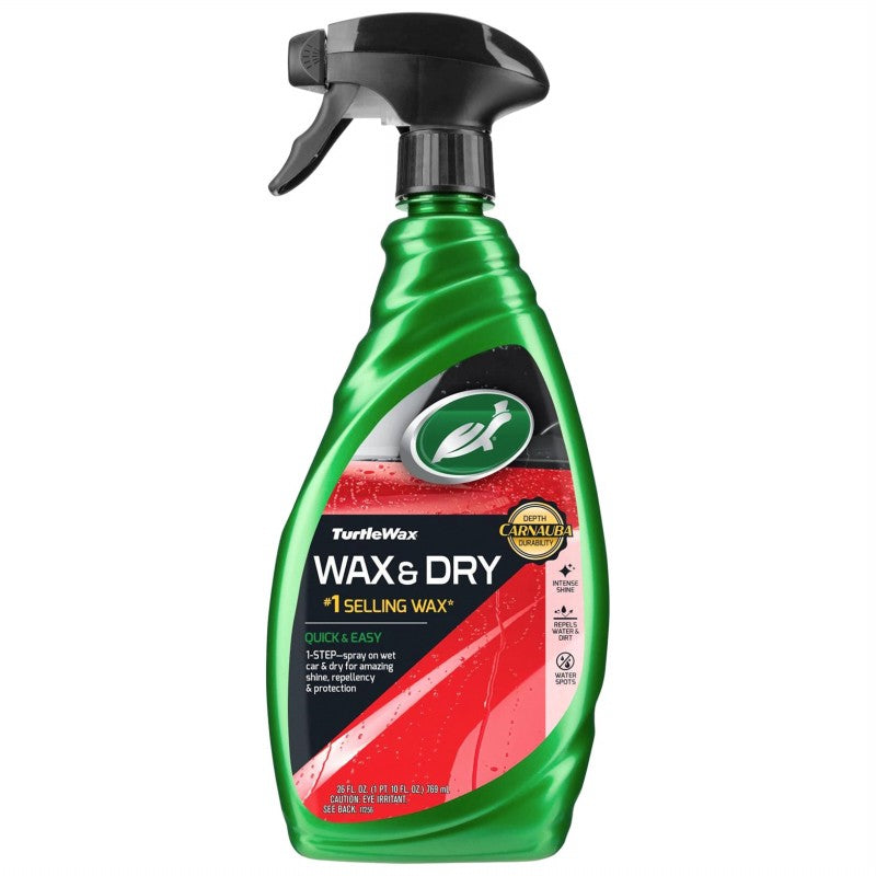 TurtleWax Wax & Dry Spray Car Wax - 26oz