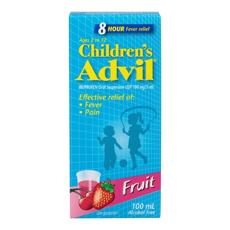 Advil Children's Ibuprofen Oral Suspension - Fruit - 100ml