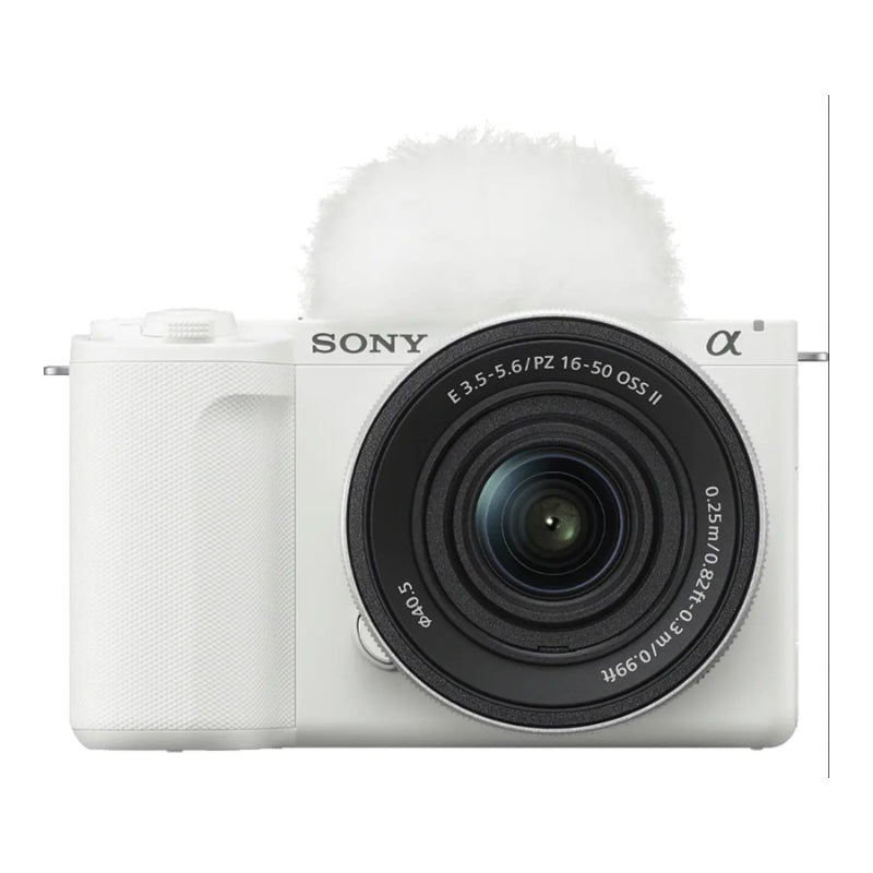 Sony Alpha Camera ZV-E10 II E-Mount APS-C Camera with 16-50mm Lens - White - ZVE10M2K/W