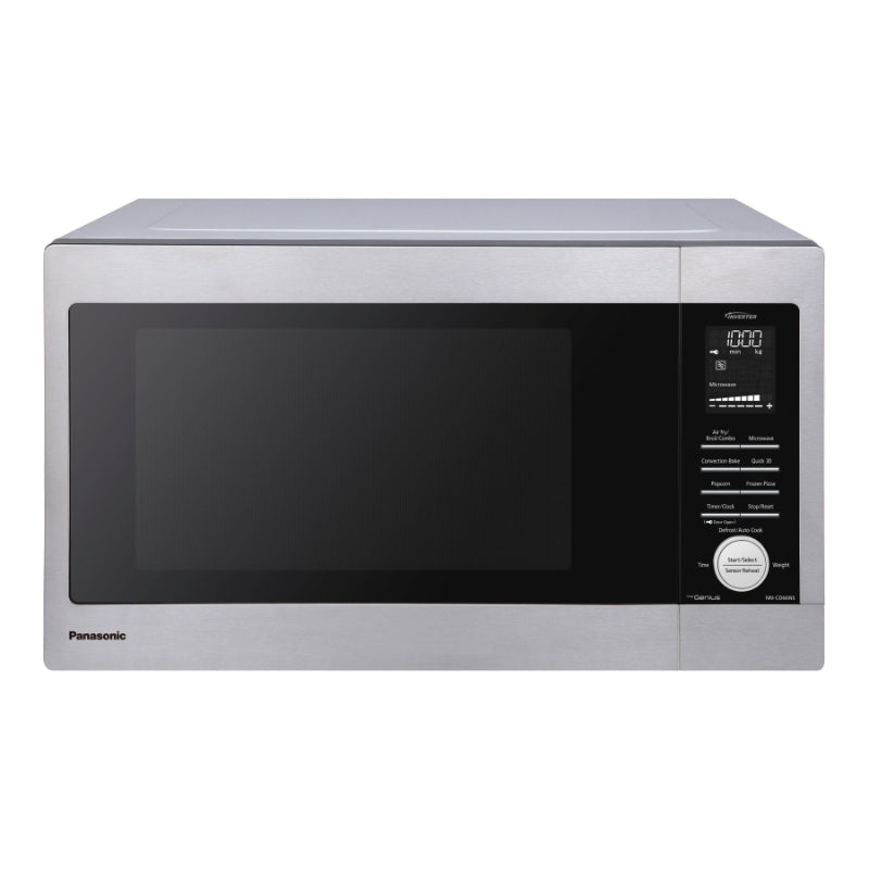 Panasonic 4 in 1 Combination Microwave Oven with Air Fryer, Convection Bake and Broiler - Stainless Steel/Black - NNCD66NSCF - Open Box or Display Models Only