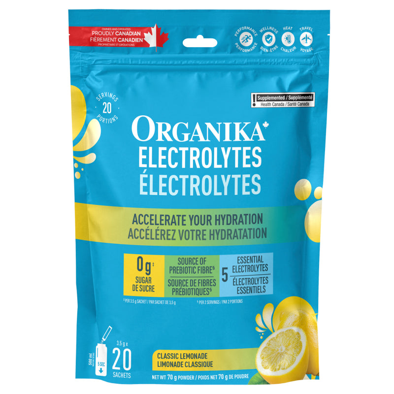 Organika Electrolytes - Classic Lemonade - 20's