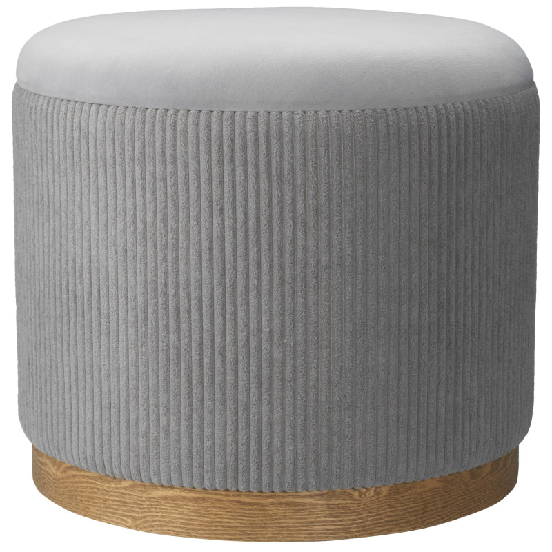 Collection by London Drugs Storage Ottoman - Gray - 50 x 50 x 45cm