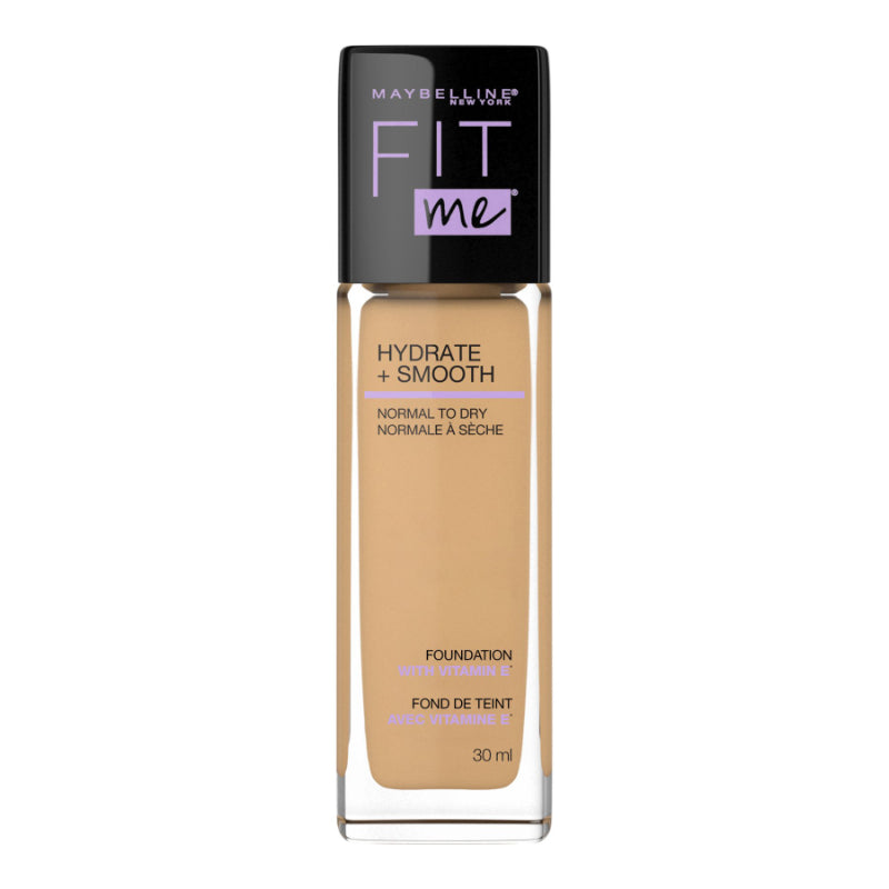 Maybelline Fit Me! Hydrate + Smooth Liquid Foundation - Natural Buff - 30ml