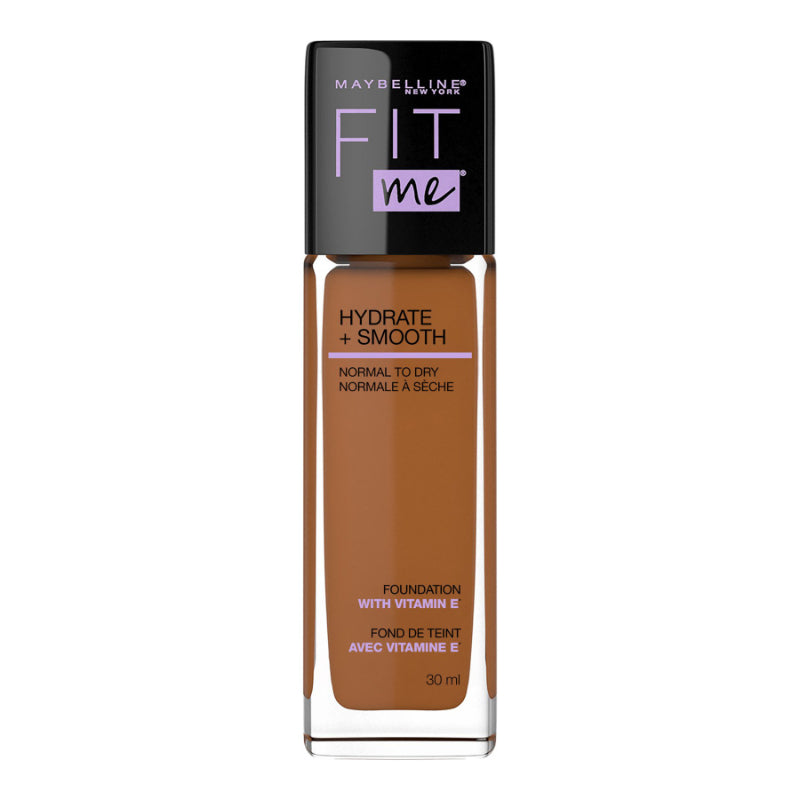 Maybelline Fit Me! Hydrate + Smooth Liquid Foundation - Mocha - 30ml
