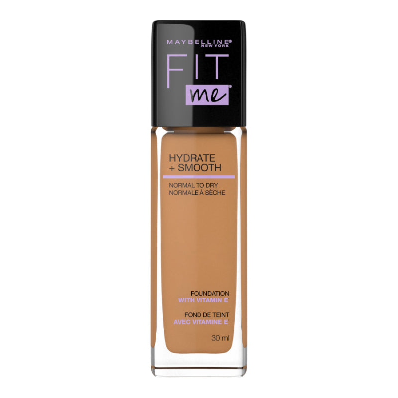 Maybelline Fit Me! Hydrate + Smooth Liquid Foundation - Toffee - 30ml