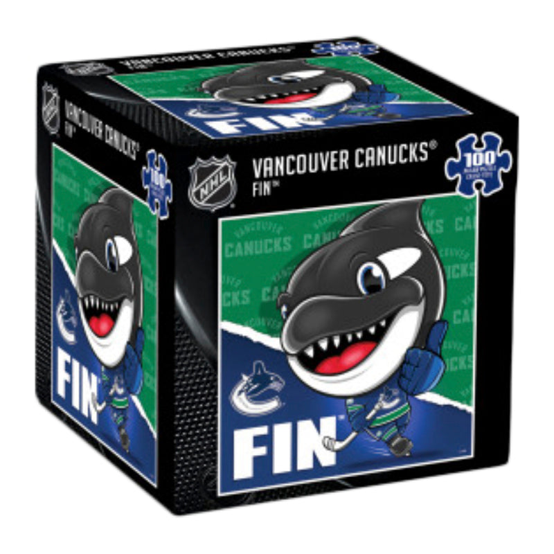 Vancouver Canucks Fin Puzzle - 100 piece