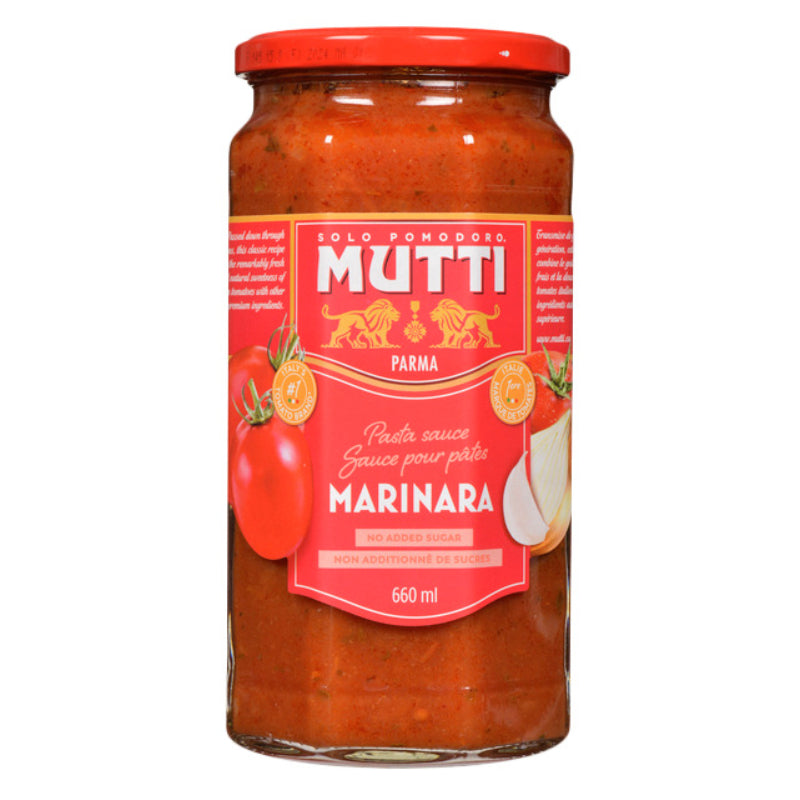 Mutti Tomato Pasta Sauce - Marinara - 660ml