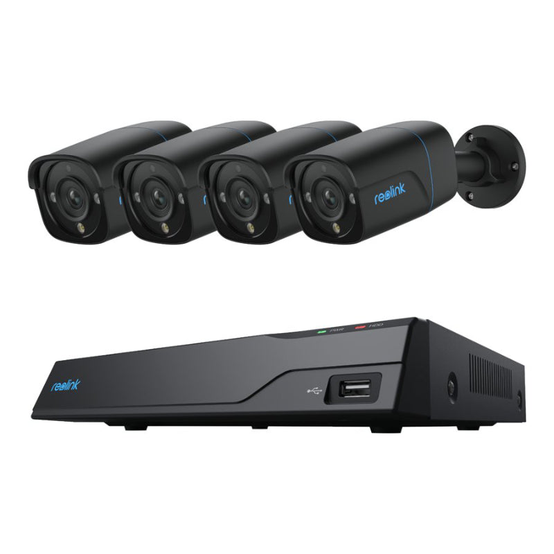 Reolink NVR with 4 Cameras Kit - NVS8-8MB4