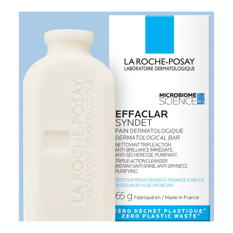 La Roche-Posay Effaclar Syndet Dermatological Bar - 65g