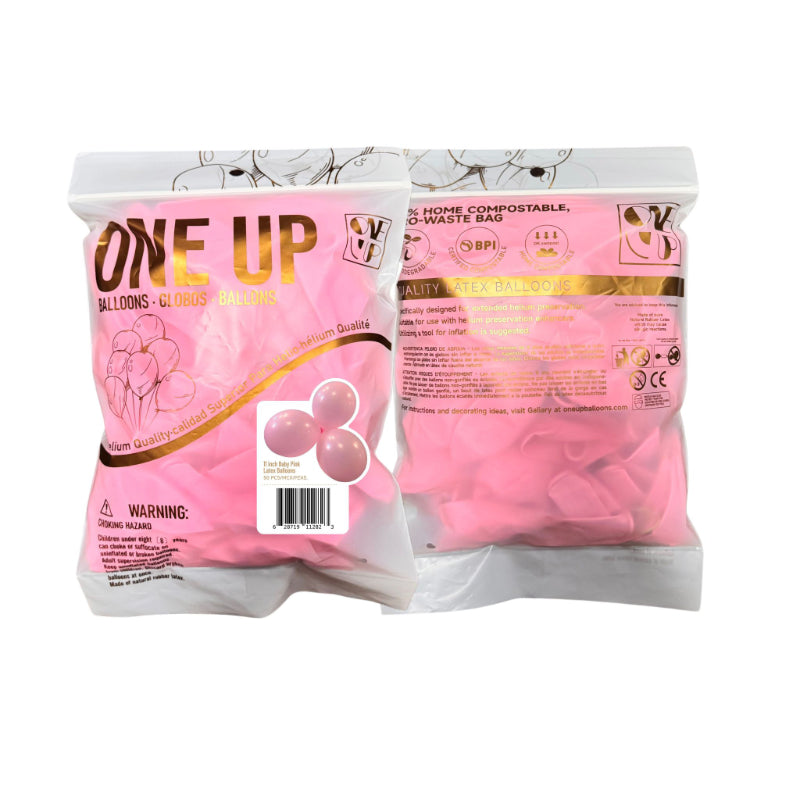 Latex Balloons - Baby Pink - 11in/50s