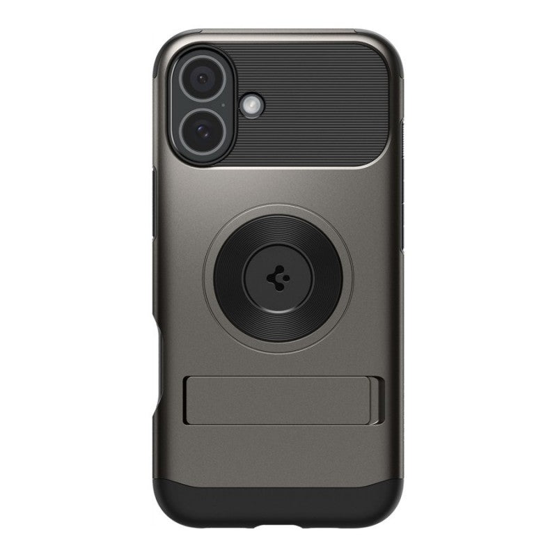 Spigen Slim Armor MagFit Case for Apple iPhone 16 - Gunmetal