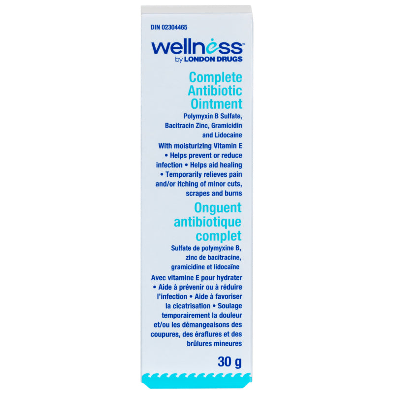 Wellness by London Drugs Complete Antibiotic Ointment - 30g