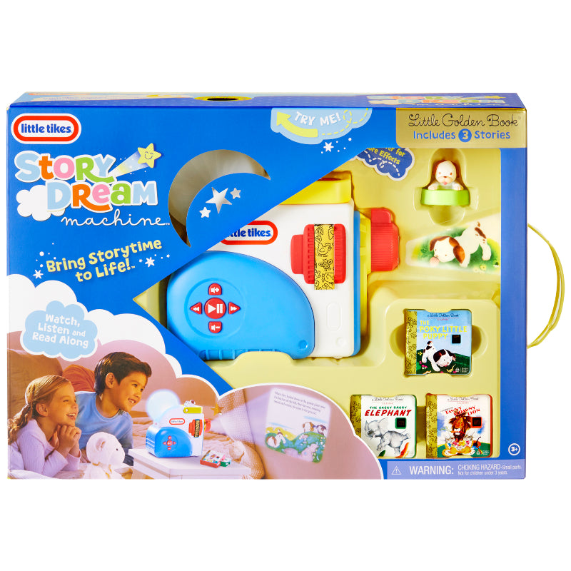 Little Tikes Story Dream Machine Projector Set Storytime Little Golden Book