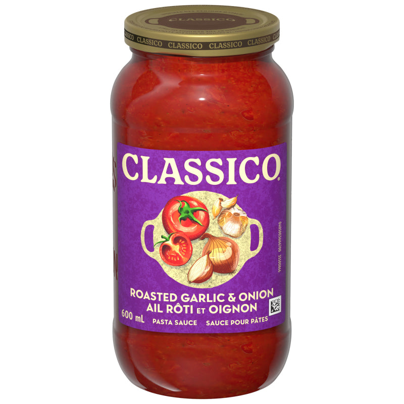 Classico Roasted Garlic & Onion Pasta Sauce - 600ml