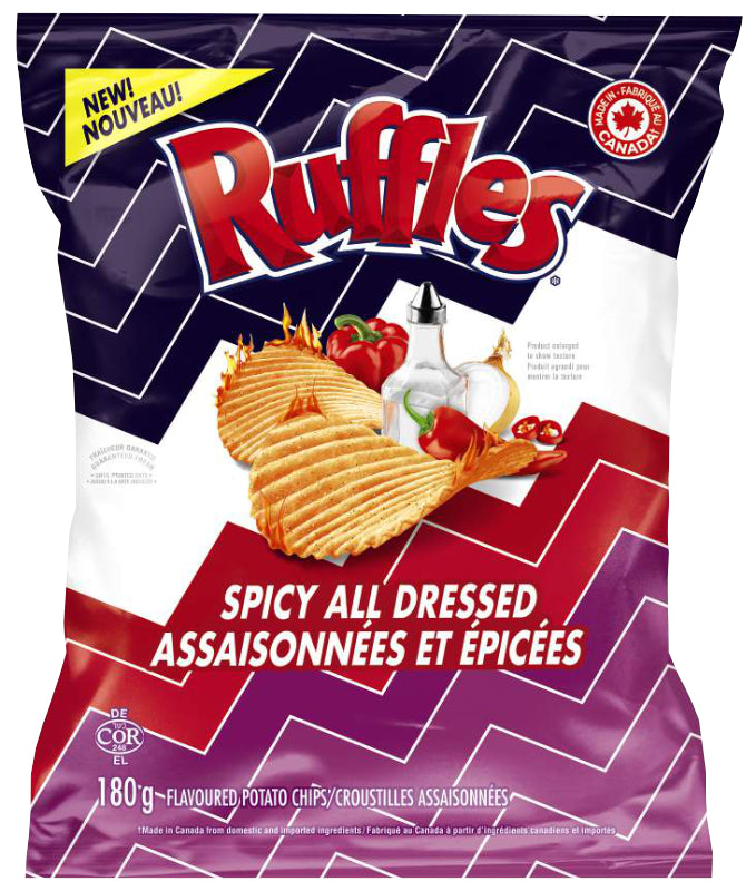 Ruffles Chips - Spicy All Dressed - 180g