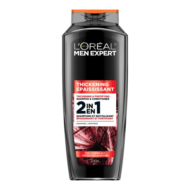 L'Oreal Paris Men Expert Thickening 2-in-1 Shampoo / Conditioner - 375ml