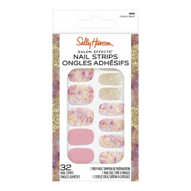 Sally Hansen Salon Effects Nail Strip Set - Cosmic Blush (1000) - 32's