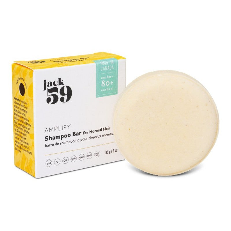 Jack59 Amplify Solid Shampoo Bar - 85g