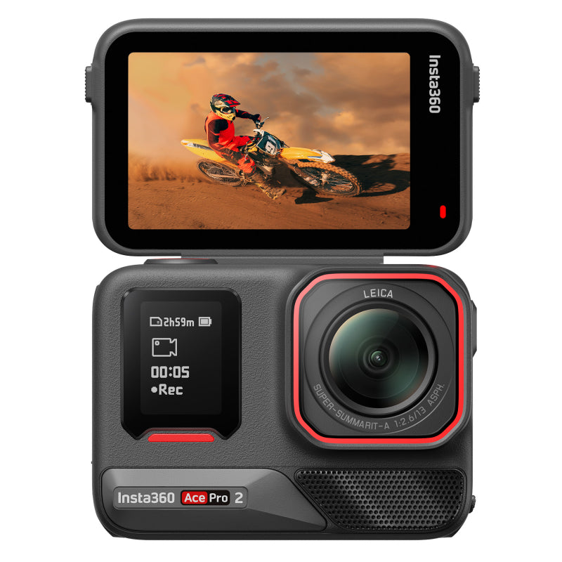 Insta360 Ace Pro 2 8K Action Camera Standard Bundle with Single Battery - CINSBBGAACEPRO201