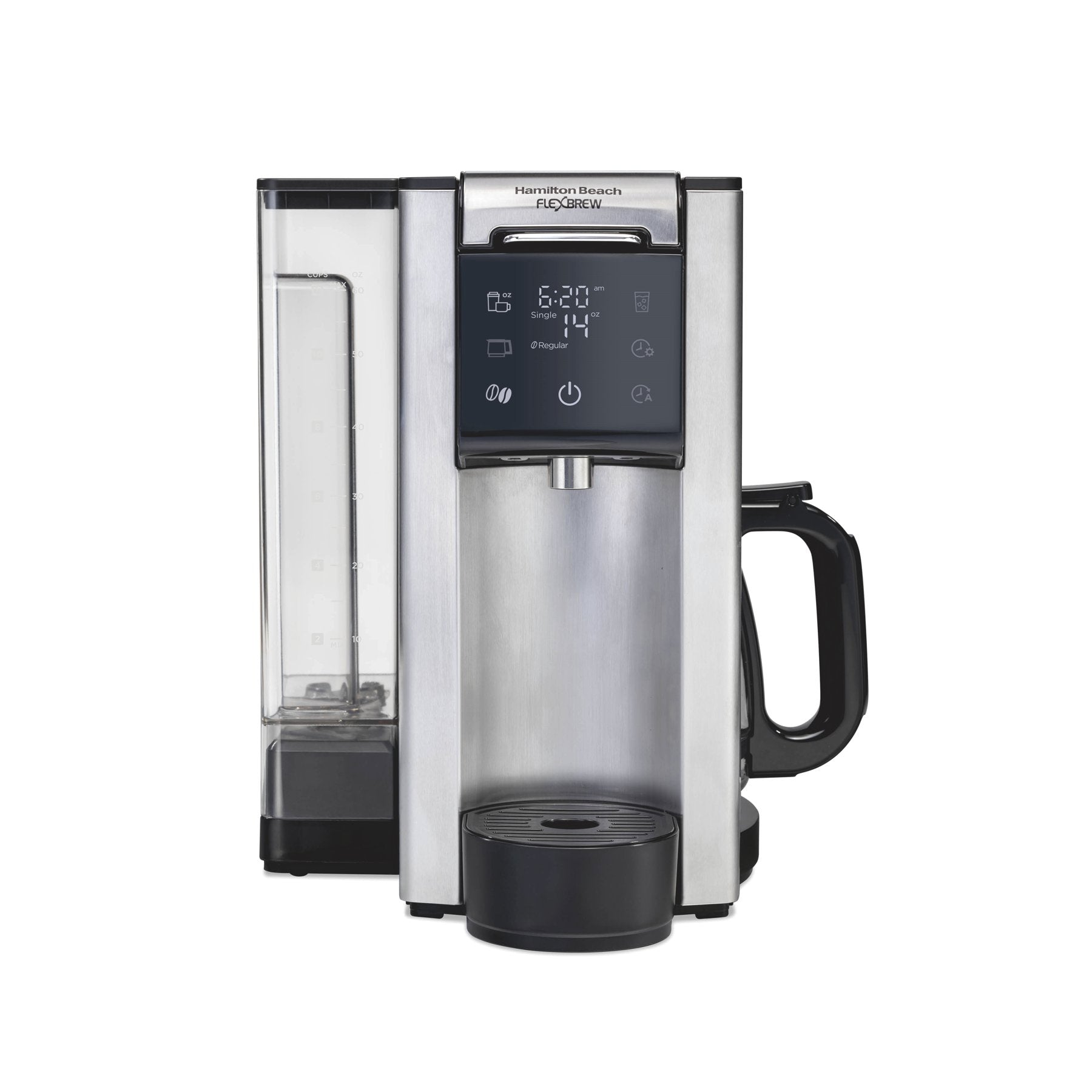 Hamilton Beach FlexBrew Coffee Machine - Black/Stainless Steel - 49927C