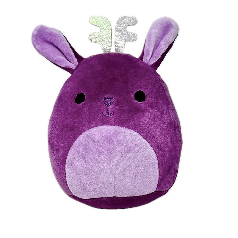 Squishmallows 5 Inch Maria Del Mar Purple Jackalope with Sparkle Antlers