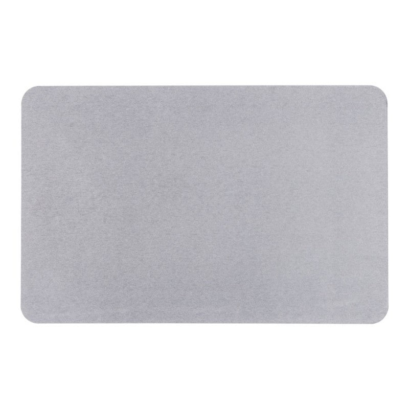 Diatomite Bath Mat - Smooth Grey
