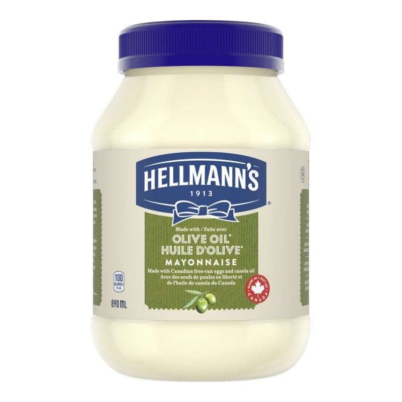 Hellmann's Olive Oil Mayonnaise - 890ml