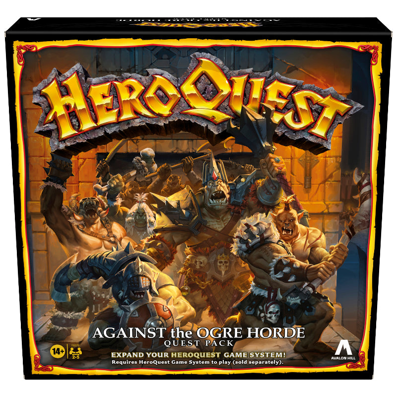 Heroquest Against the Ogre Hoard Quest Pack