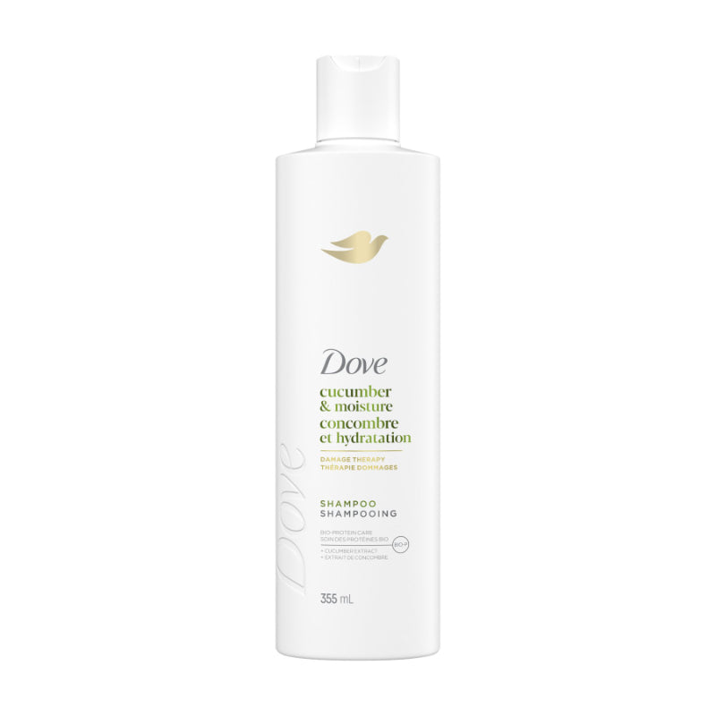 Dove Damage Therapy Cucumber and Moisture Shampoo - 355ml