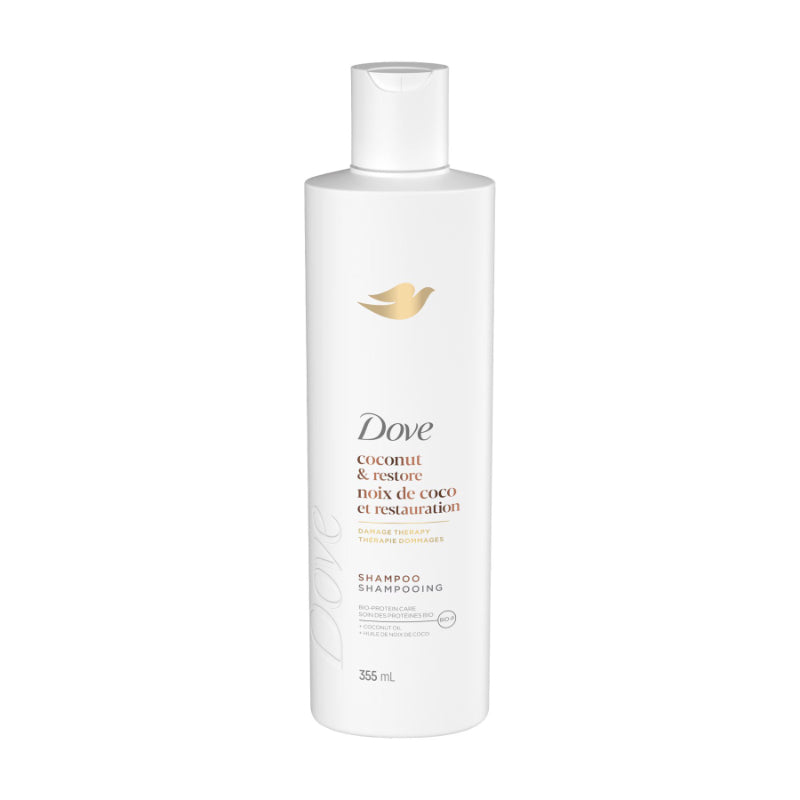 Dove Damage Therapy Coconut and Restore Shampoo - 355ml