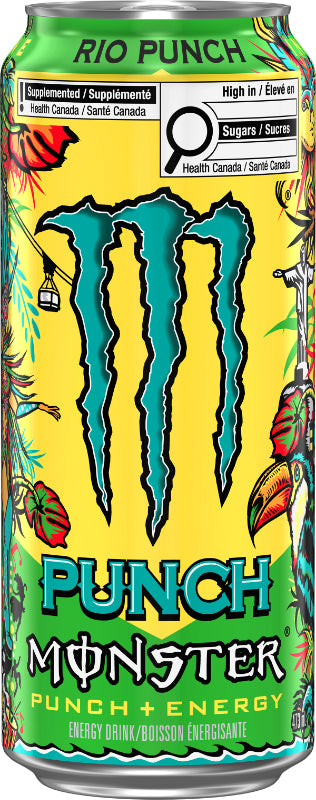 Monster Energy Drink - Rio Punch - 476ml