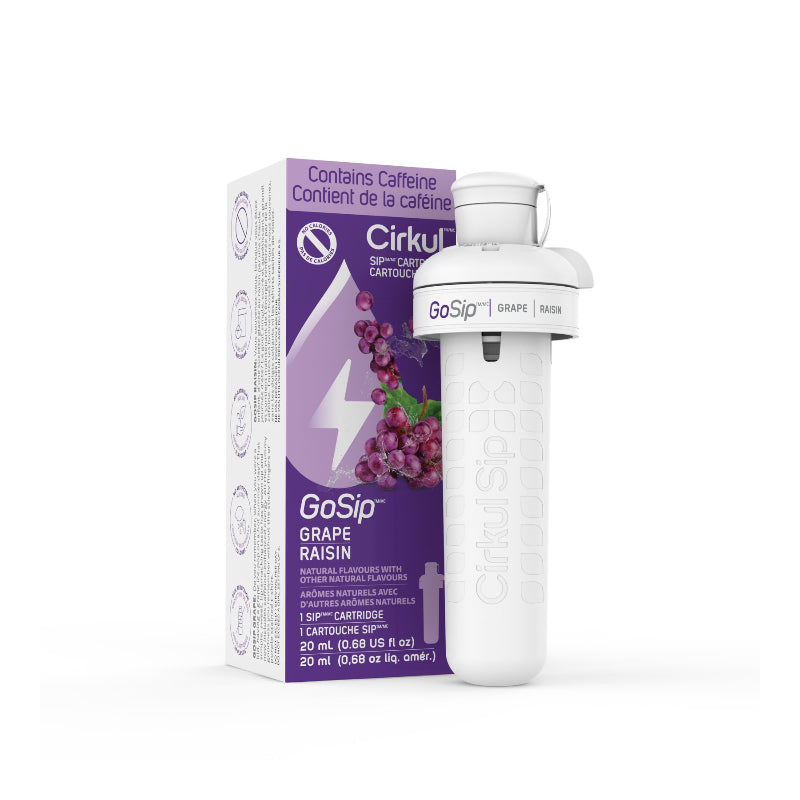 Cirkul GoSip Grape Flavor Cartridge - Grape - 20ml